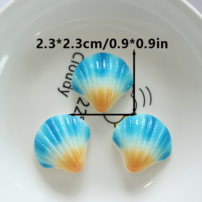 Marine Aquarium Japan - 10 szt. 23x23mm Żywiczne Figurki Morskich