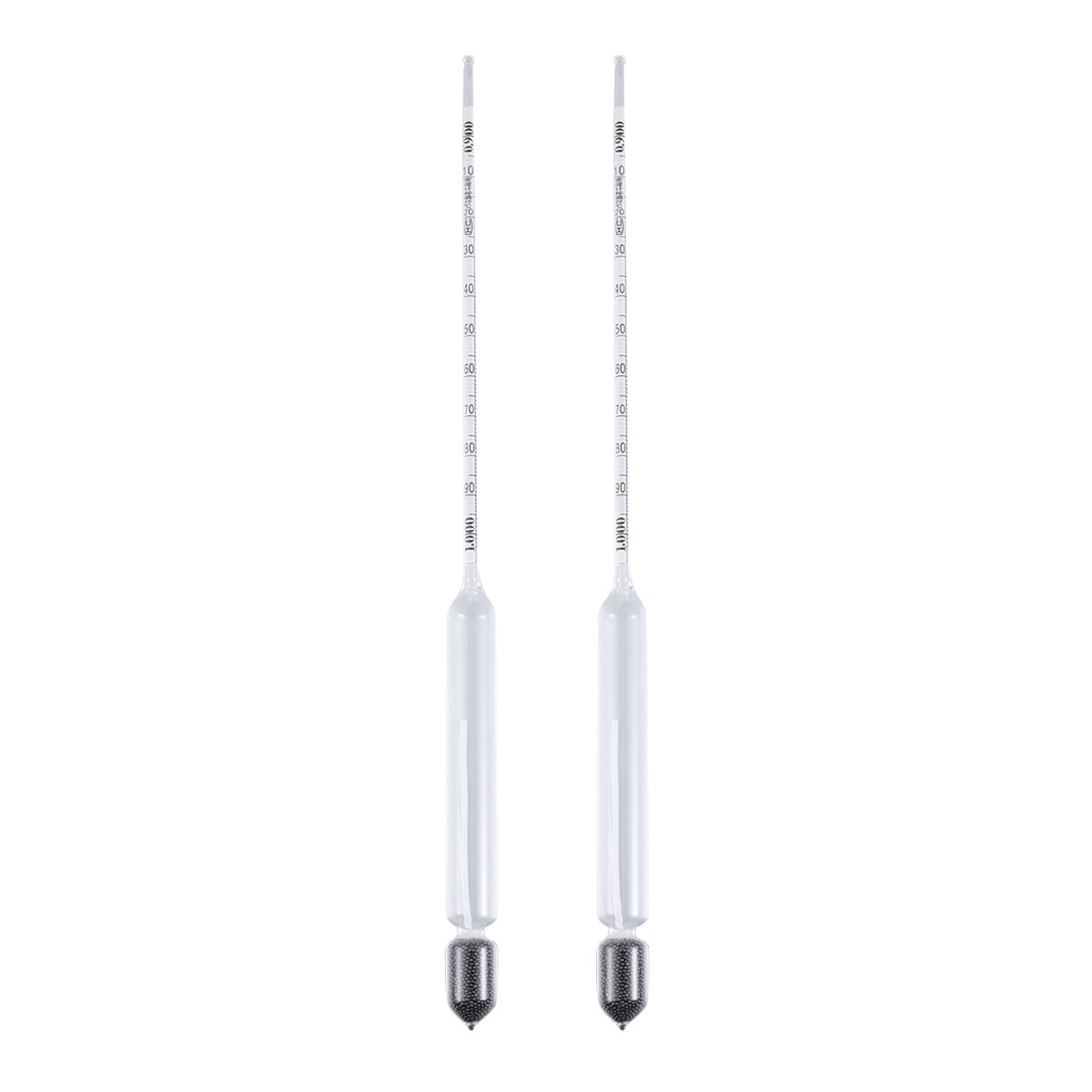 Marine Aquarium Hydrometer - 2 szt. wysokiej jakości szklanych pływakowych