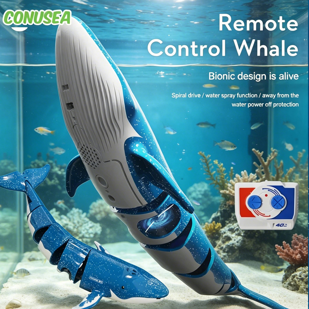 Marine Aquarium Hydrometer - Łódka podwodna RC, wieloryby podwodne, zdalnie