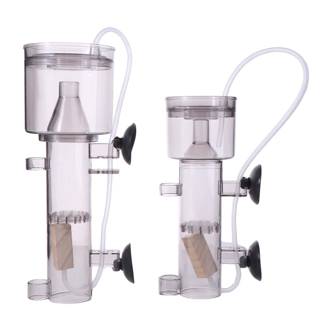 Protein Skimmer Hang On - Przyssawkowy separator białek do akwarium, plastikowy