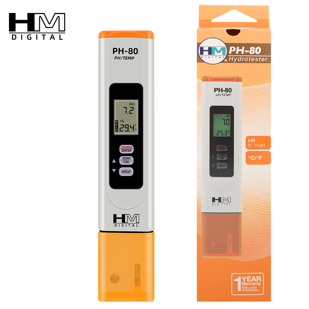 Marine Aquarium Hydrometer - Cyfrowy miernik pH HM PH-80, tester
