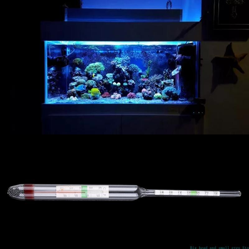 581C Akwaria Szklany areometr  – Marine Aquarium Hydrometer recenzja i cena