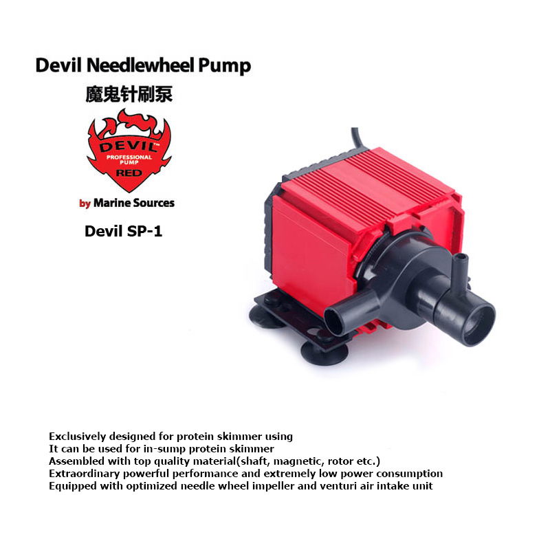 Pompa igłowa Red Devil do skim – Protein Skimmer Hang On recenzja i cena