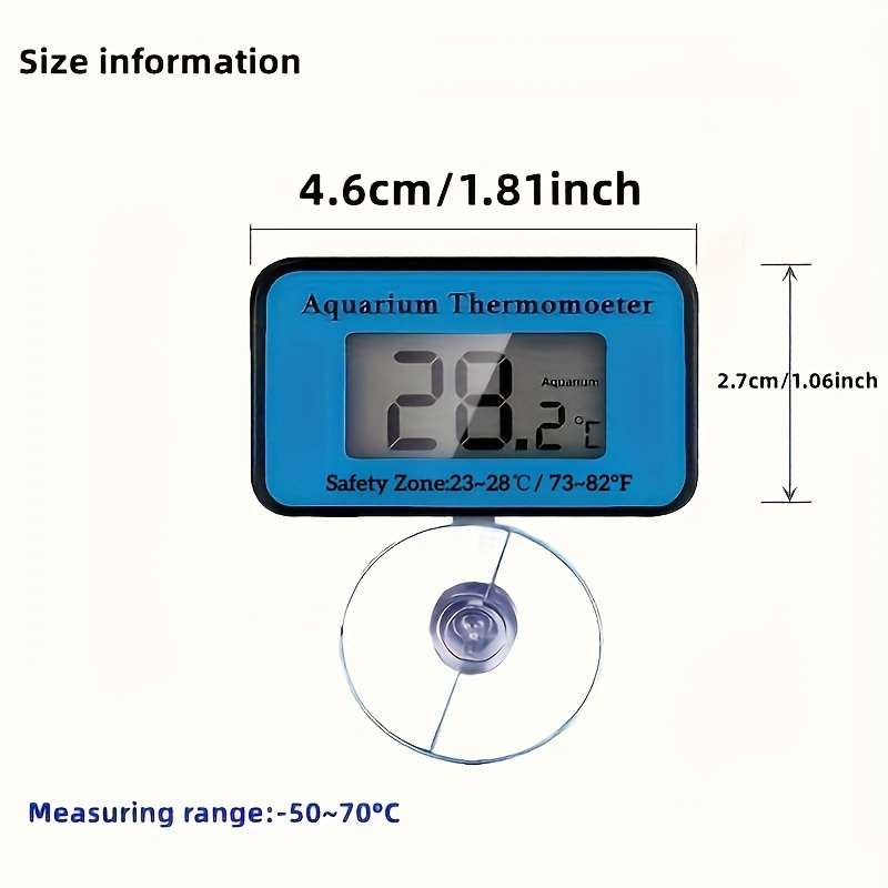 Cyfrowy termometr LCD do akwar – Marine Aquarium Hydrometer recenzja i cena